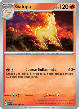 Galopa 020/175 Pokémon Couronne Stellaire (EV07)