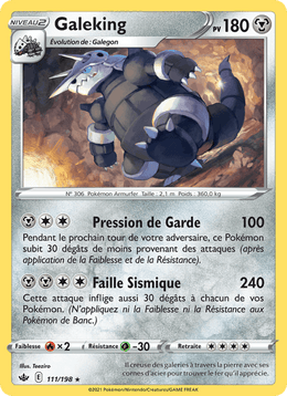 Galeking 111/233 Pokémon Règne de Glace (CRE)