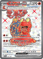 Volcaropod-ex 191/226 Pokémon Mascarade Crépusculaire (EV06)