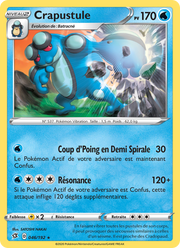 Crapustule 46/209 Pokémon Clash des Rebelles