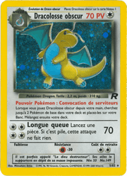 Dracolosse obscur 5/83 Pokémon Team Rocket (RO)