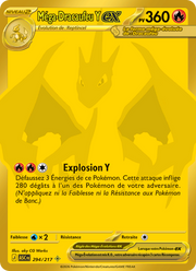 Méga-Dracaufeu Y-ex - Mega Charizard Y ex - Héros Transcendants 294