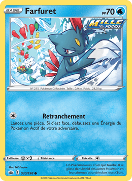 Farfuret 30/233 Pokémon Règne de Glace (CRE)