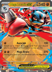 Méga-Lucario-ex 077/188 — Pokémon Méga-Évolution (ME01)