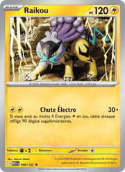 Raikou 048/188 Pokémon Méga-Évolution (ME01)