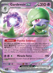 Gardevoir-ex 086/258 — Pokémon Écarlate et Violet (EV01)