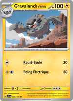 Gravalanch d'Alola 045/190 Pokémon Aventures Ensemble (EV09)