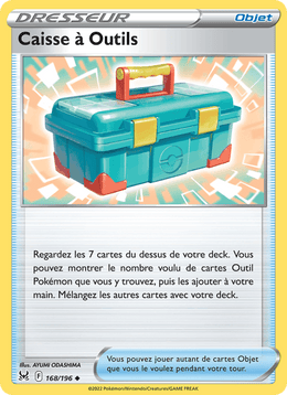 Caisse à Outils 168/217 Pokémon Origine Perdue (LOR)