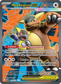 Méga-Kangourex-ex - Mega Kangaskhan ex - Méga-Évolution 164