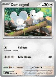 Compagnol 166/279 Pokémon Évolutions à Paldea (EV02)