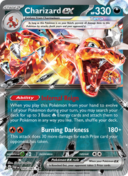 Dracaufeu-ex 054/245 — Pokémon Destinées de Paldea (EV4.5)