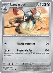 Lançargot 102/190 Pokémon Aventures Ensemble (EV09)
