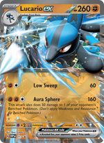 Lucario-ex 017/PROMO — Pokémon Promo Écarlate et Violet (SVP)