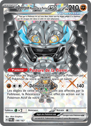 Ogerpon Masque de la Pierre-ex 199/226 Pokémon Mascarade Crépusculaire (EV06)