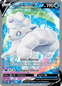 Goupix d'Alola V 173/245 — Pokémon Tempête Argentée (SIT)