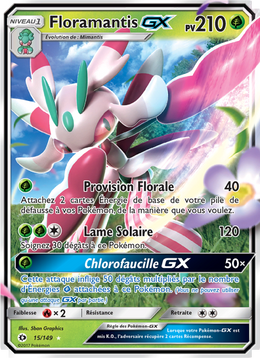 Floramantis GX 15/163 — Pokémon Soleil et Lune (SUM)