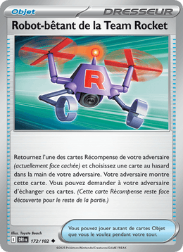 Robot-bêtant de la Team Rocket 172/244 Pokémon Rivalités Destinées (EV10)