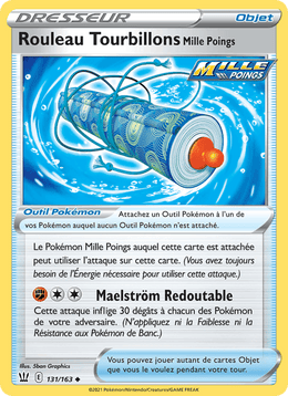 Rouleau Tourbillons Mille Poings 131/183 Pokémon Styles de combat (BST)