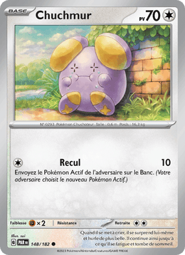 Chuchmur 148/266 Pokémon Faille Paradoxe (EV04)