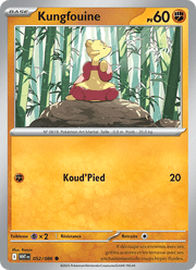 Kungfouine 052/173 Pokémon Flamme Blanche (WHT)