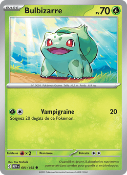 Bulbizarre 001/207 Pokémon 151 (MEW)
