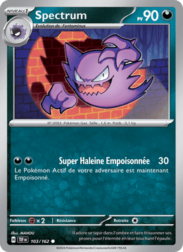 Spectrum 103/218 Pokémon Forces Temporelles (EV05)