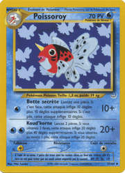 Poissoroy 37/66 Pokémon Neo Revelation (N3)