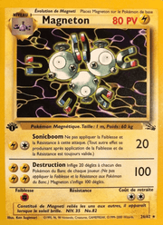 Magneton 26/62 Pokémon Fossile (FO)