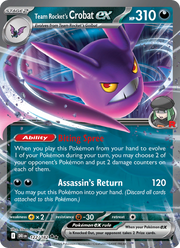 Nostenfer-ex de la Team Rocket 122/244 — Pokémon Rivalités Destinées (EV10)