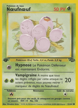 Nœufnœuf 52/64 Pokémon Jungle (JU)
