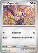 Capumain 137/226 Pokémon Mascarade Crépusculaire (EV06)