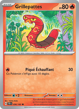 Grillepattes 036/218 Pokémon Forces Temporelles (EV05)