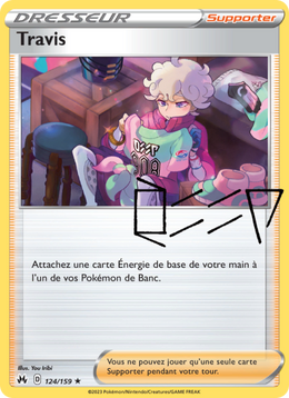 Travis 124/230 — Pokémon Zénith Suprême (CRZ)