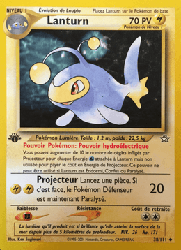 Lanturn 38/111 Pokémon Neo Genesis (N1)