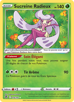 Sucreine Radieux 016/245 — Pokémon Tempête Argentée (SIT)
