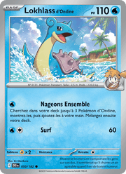 Lokhlass d'Ondine 050/244 Pokémon Rivalités Destinées (EV10)