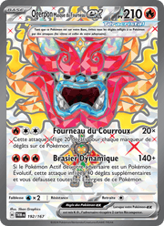 Ogerpon Masque du Fourneau-ex 192/226 Pokémon Mascarade Crépusculaire (EV06)