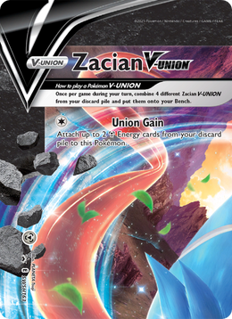 Zacian V-UNION SWSH163/PROMO — Pokémon Promo Épée et Bouclier (SWSHP)