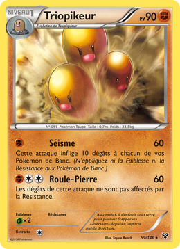 Triopikeur 59/146 — Pokémon XY (XY)