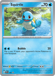 Carapuce 048/PROMO — Pokémon Promo Écarlate et Violet (SVP)