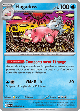 Flagadoss 043/258 Pokémon Écarlate et Violet (EV01)
