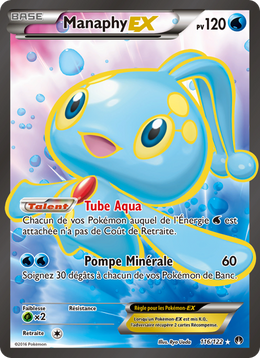 Manaphy EX 116/126 — Pokémon Rupture Turbo (BKP)