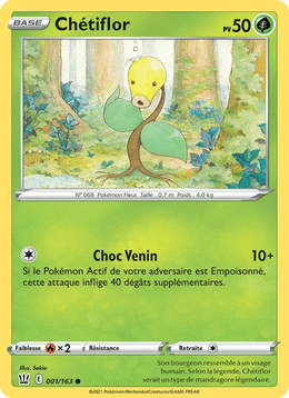 Chétiflor 1/183 Pokémon Styles de combat (BST)