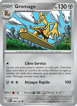 Gromago 099/188 Pokémon Méga-Évolution (ME01)