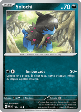 Solochi 138/279 Pokémon Évolutions à Paldea (EV02)