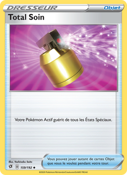 Total Soin 159/209 Pokémon Clash des Rebelles