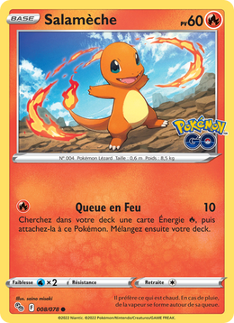 Salamèche 008/88 Pokémon Pokémon GO
