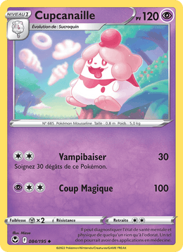 Cupcanaille 084/215 Pokémon Tempête Argentée (SIT)