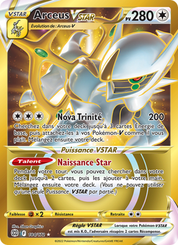 Arceus VSTAR 184/216 Pokémon Stars Étincelantes