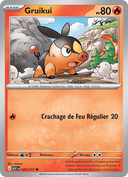 Gruikui 029/295 Pokémon Héros Transcendants (ME2.5)